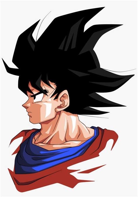 head goku|goku side face.